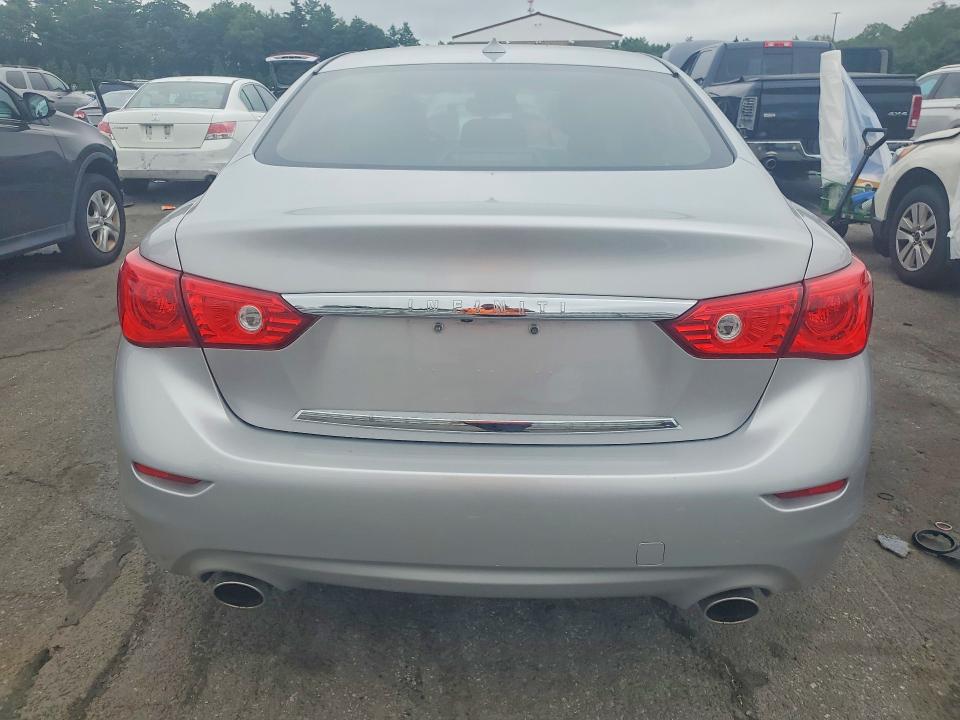 2017 Infiniti VIN JN1EV7AR8HM832450 COPART salvage auction — FRONT END, Wv - Salvage Certificate, sold $3,600 on 2026-07-30 (photo 6)