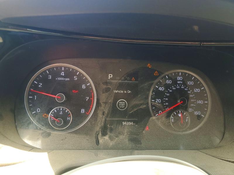 2021 Kia K5 VIN 5XXG64J2XMG006168 COPART salvage auction — FRONT END, OH - CERT OF TITLE-SALVAGE, sold $5,200 on 2026-07-17 (photo 9)