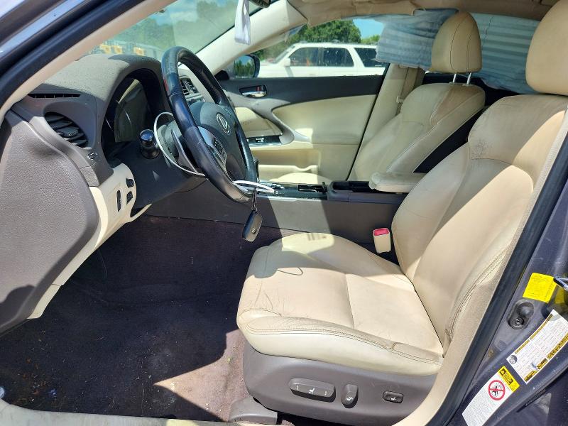 2012 Lexus Is VIN JTHBF5C23C5159554 COPART salvage auction — SIDE, Tn - Salvage Certificate, sold $425 on 2026-07-02 (photo 7)
