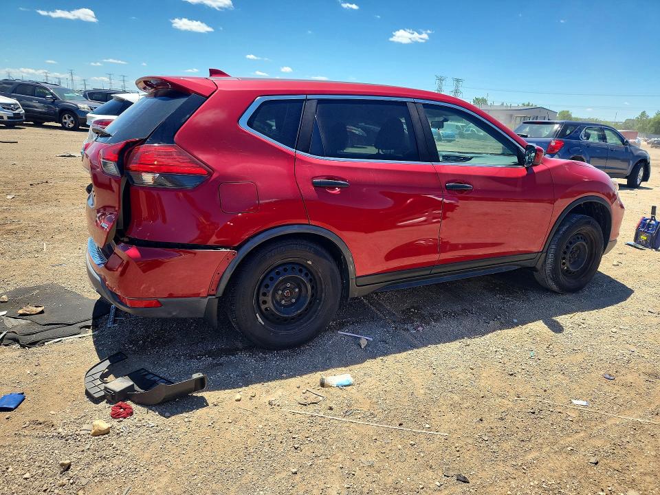 2017 Nissan Rogue VIN JN8AT2MVXHW274946 COPART salvage auction — SIDE, Il - Salvage Certificate, sold $225 on 2026-07-28 (photo 3)