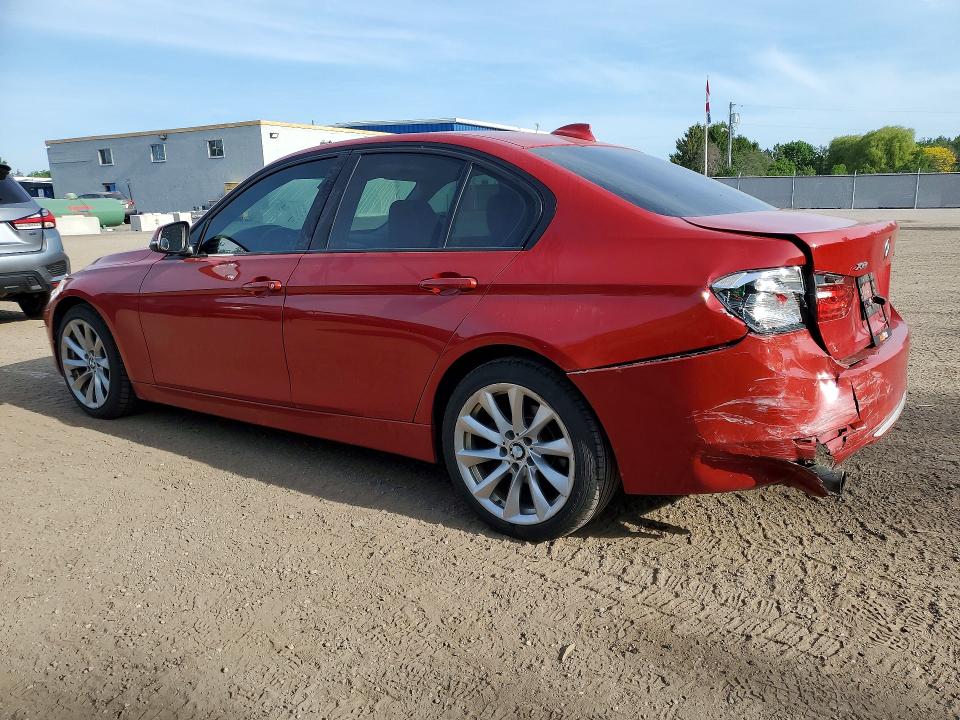 2013 BMW 3 series VIN WBA3C3C52DF979212 COPART salvage auction — REAR END, ON - PERMIT NO BRAND - UNFIT, sold $1,800 on 2026-07-16 (photo 2)