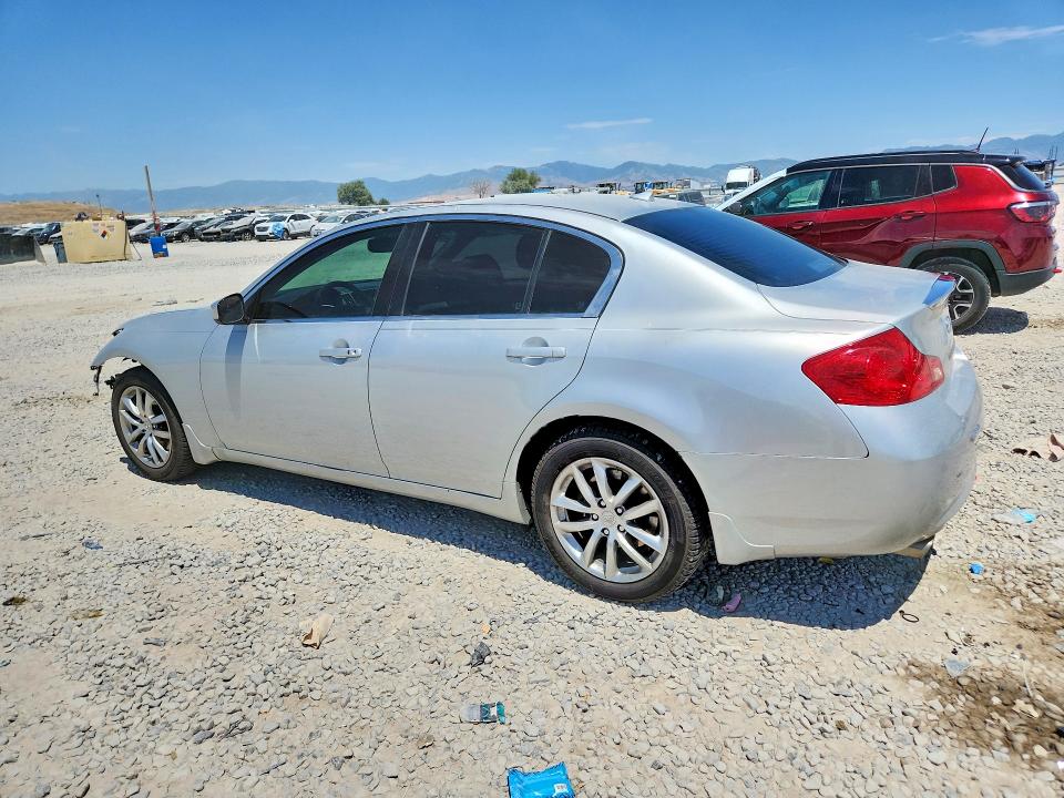 2009 Infiniti G37 VIN JNKCV61FX9M052972 COPART salvage auction — FRONT END, Ut - Salvage Certificate, sold $700 on 2026-07-24 (photo 2)