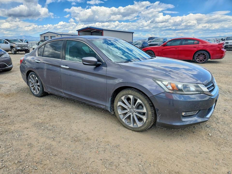 2014 Honda Accord VIN 1HGCR2E57EA274060 COPART salvage auction — REAR END, Mt - Salvage Certificate Of A Vehic, sold $1,450 on 2026-08-18 (photo 4)