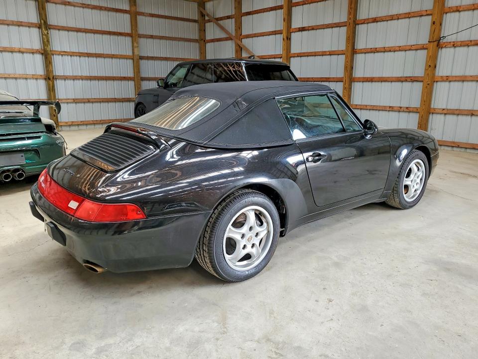 1995 Porsche 911 VIN WP0CA2994SS340993 COPART salvage auction — MINOR DENT/SCRATCHES, Ny - Mv-907A Salvage Certificate (P), sold $42,750 on 2026-07-27 (photo 3)