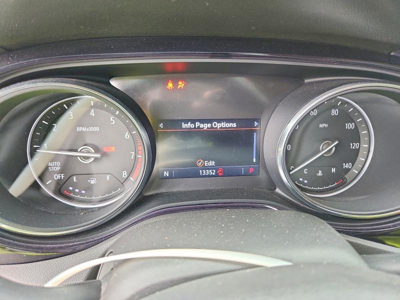 2021 Buick Encore VIN KL4MMBS24MB053904 COPART salvage auction — FRONT END, Tx - Salvage Vehicle Title, sold $3,950 on 2026-07-08 (photo 9)