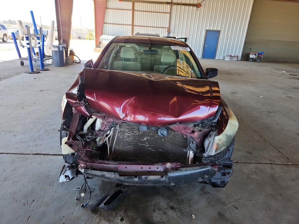 2010 Honda Accord VIN 1HGCP2F38AA042628 COPART salvage auction — FRONT END, CA - SALVAGE CERTIFICATE, sold $575 on 2026-07-09 (photo 5)