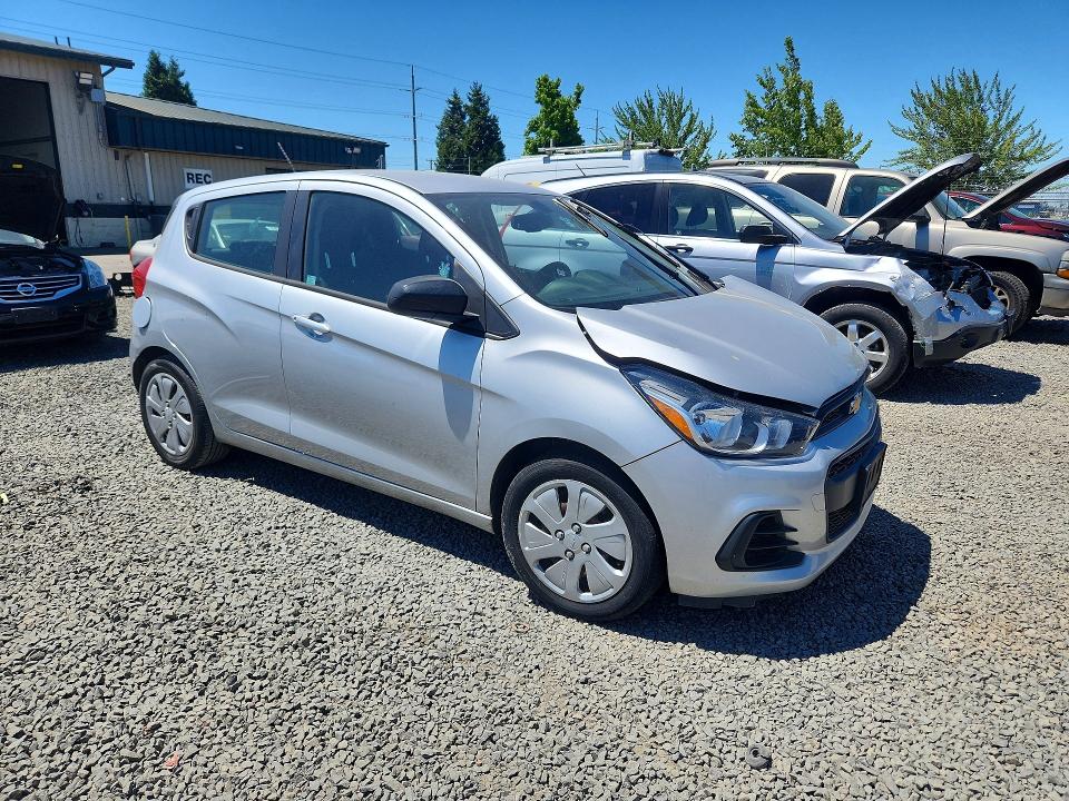 2017 Chevrolet VIN KL8CB6SA6HC772019 COPART salvage auction — FRONT END, Or - Salvage Title Certificate, sold $500 on 2026-07-28 (photo 4)