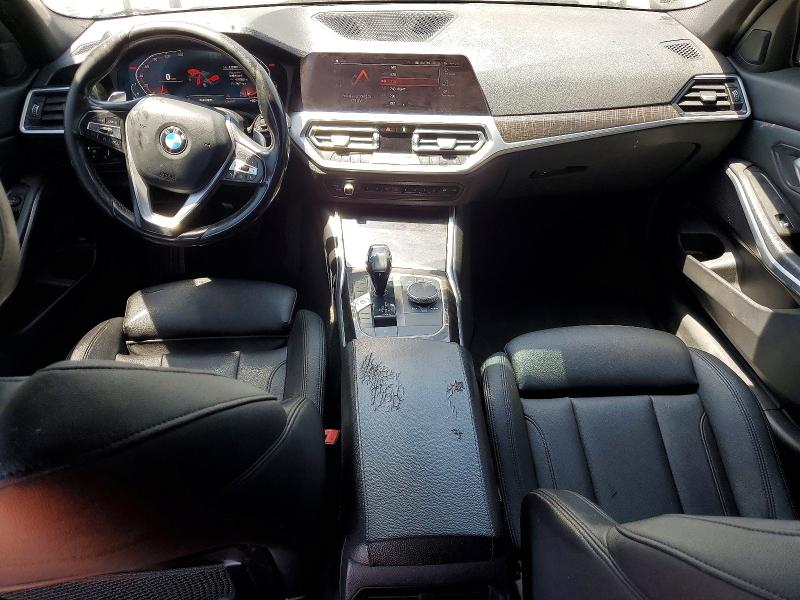 2019 BMW 3 series VIN 3MW5R1J55K8B00662 COPART salvage auction — ENGINE BURN, Wv - Dis/Dlr/Exp Only Clean Title (P), sold $7,300 on 2026-08-03 (photo 8)