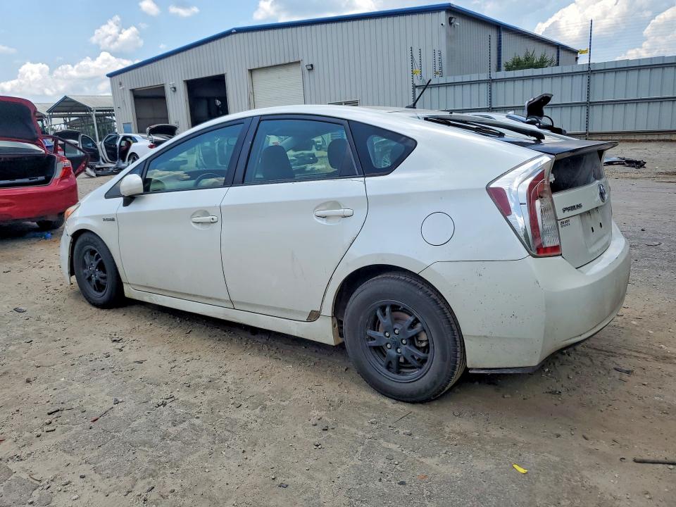 2014 Toyota Prius VIN JTDKN3DU0E0371840 COPART salvage auction — SIDE, Ga - Cert Of Title-Salvage, sold $1,950 on 2026-07-17 (photo 2)