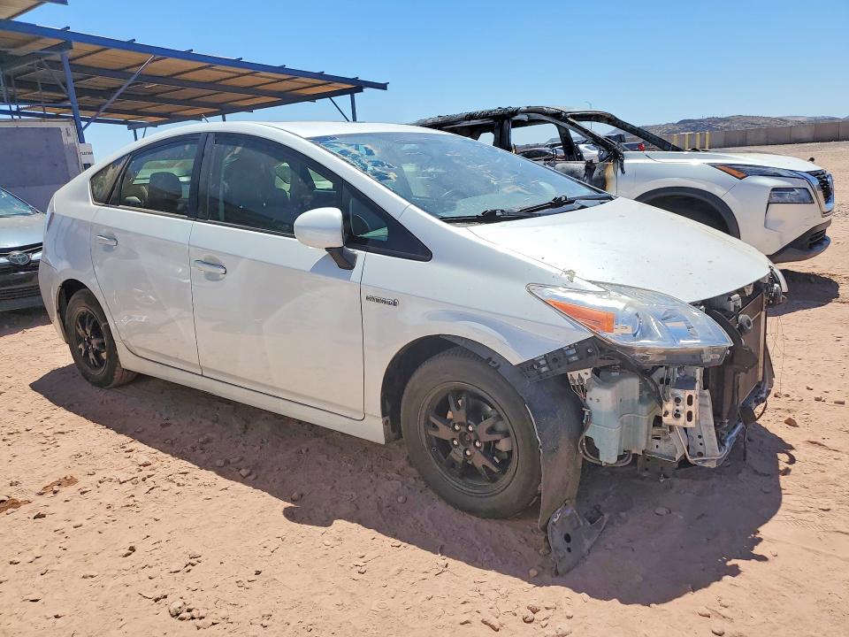 2013 Toyota Prius VIN JTDKN3DU8D0344481 COPART salvage auction — FRONT END, Az - Cert Of Title - Salvage, sold $3,350 on 2026-07-14 (photo 4)