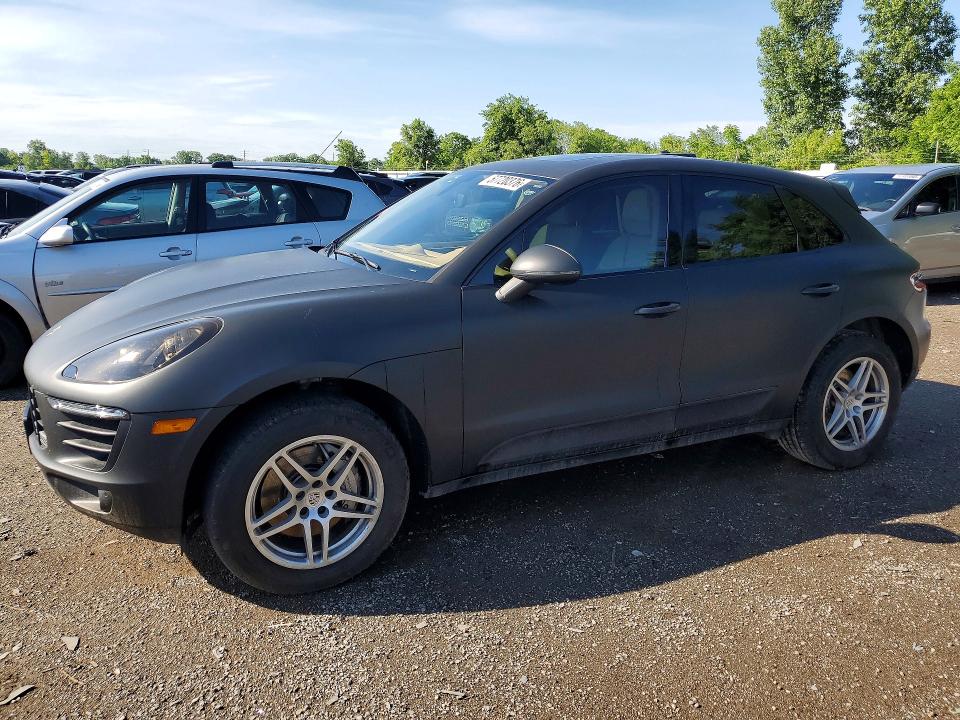2015 Porsche Macan VIN WP1AB2A58FLB70228 COPART salvage auction — FRONT END, On - Permit No Brand - Unfit, sold $1,800 on 2026-07-28 (photo 1)
