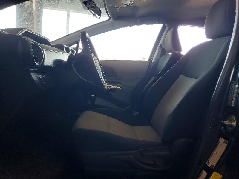 2014 Toyota Prius c VIN JTDKDTB31E1060165 COPART salvage auction — VANDALISM, CA - SALVAGE CERTIFICATE, sold $875 on 2026-07-16 (photo 7)