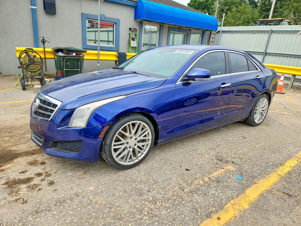 2014 Cadillac Ats VIN 1G6AB5RX5E0159943 COPART salvage auction — MECHANICAL, Ks - Certificate Of Title, sold $800 on 2026-07-09 (photo 1)