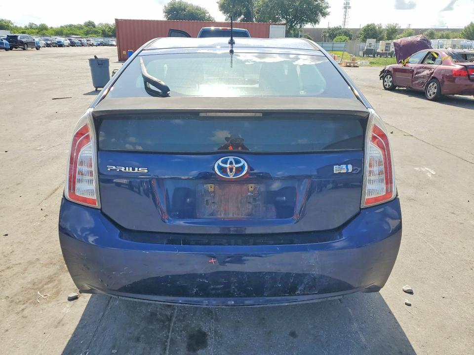 2013 Toyota Prius VIN JTDKN3DU2D1629431 COPART salvage auction — FRONT END, Fl - Cert Of Title Slvg Rebuildable, sold $725 on 2026-07-14 (photo 6)