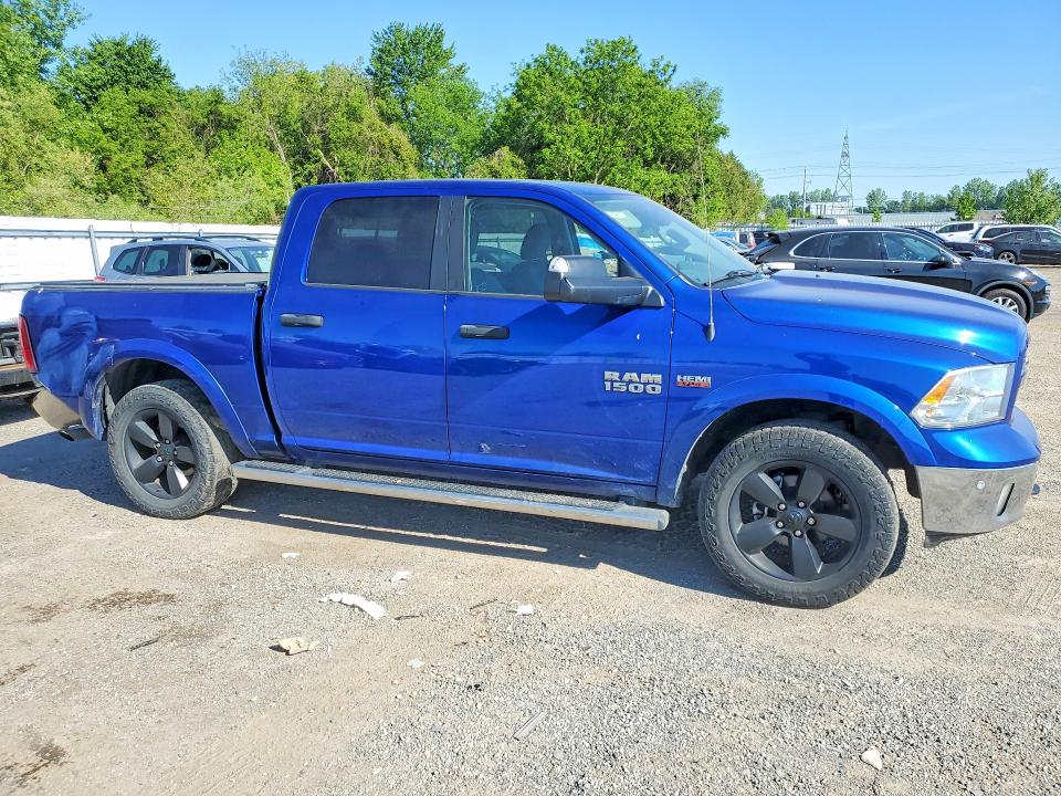 2017 Ram 1500 VIN 1C6RR7LT1HS763714 COPART salvage auction — REAR END, On - Permit No Brand - Unfit, sold $3,600 on 2026-07-02 (photo 4)