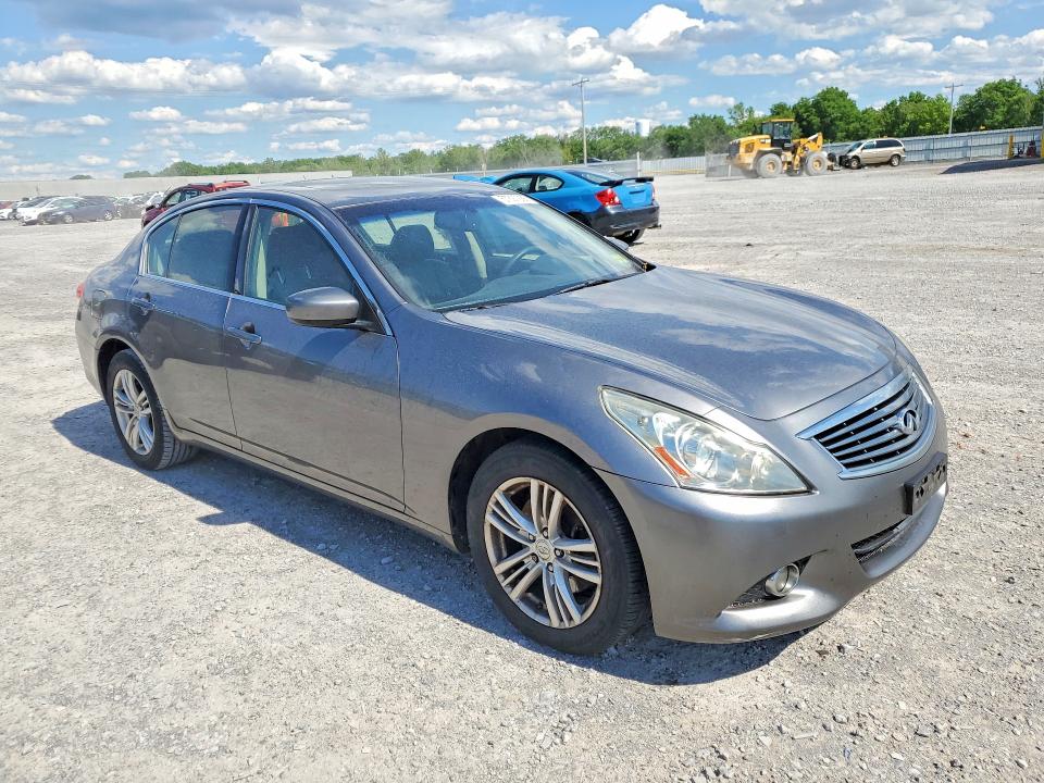 2012 Infiniti G VIN JN1CV6AR0CM675796 COPART salvage auction — MECHANICAL, Nj - Certificate Of Title, sold $425 on 2026-07-20 (photo 4)