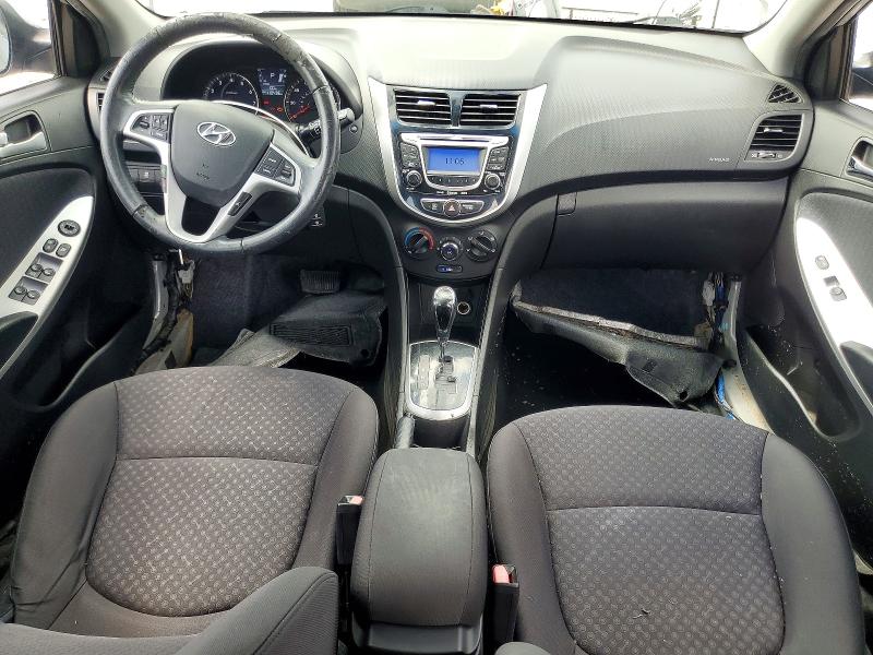 2013 Hyundai VIN KMHCU5AE9DU068879 COPART salvage auction — WATER/FLOOD, Tx - Salvage Title-Flood Damage, sold $600 on 2026-07-28 (photo 8)