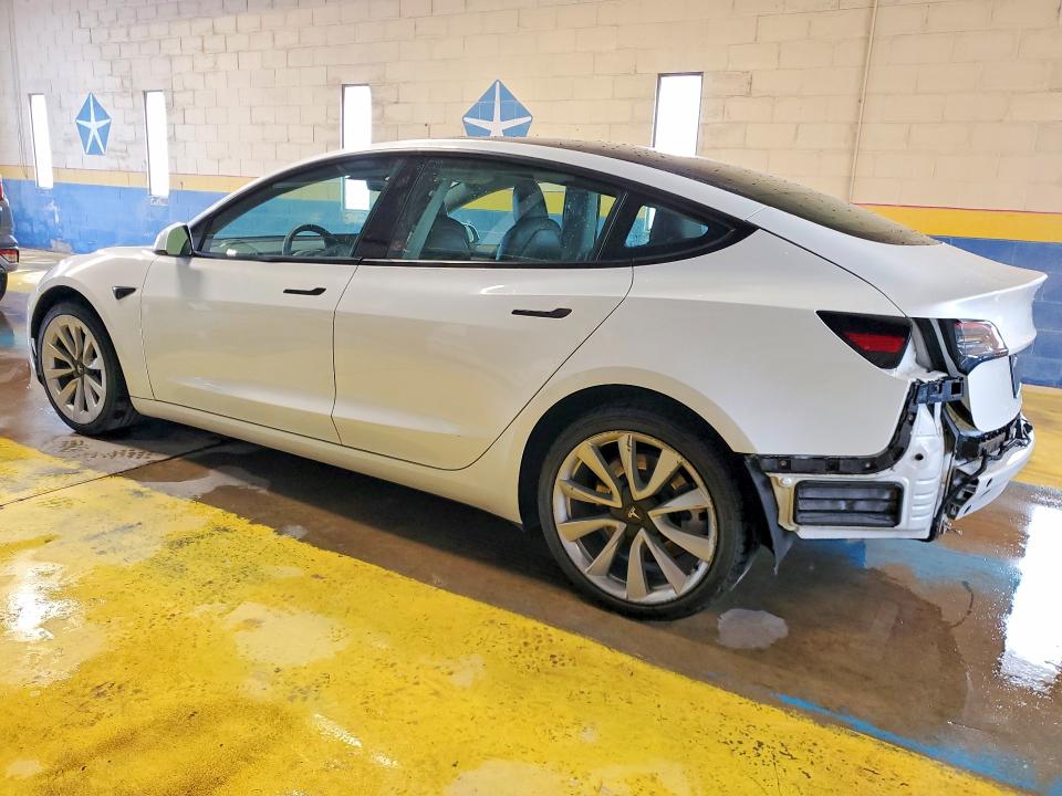 2022 Tesla Model 3 VIN 5YJ3E1EA0NF371982 COPART salvage auction — REAR END, In - Cert Of Title-Salvage Title, sold $5,500 on 2026-07-20 (photo 2)