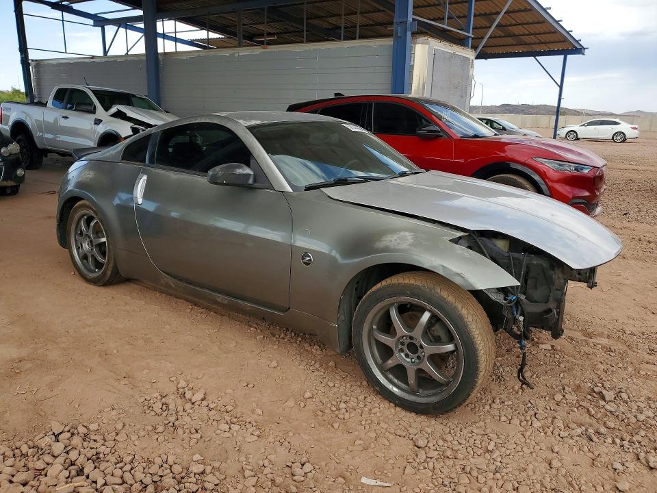2004 Nissan 350z VIN JN1AZ34E34T050352 COPART salvage auction — STRIPPED, Az - Cert Of Title-Restored Salvage, sold $250 on 2026-07-09 (photo 4)