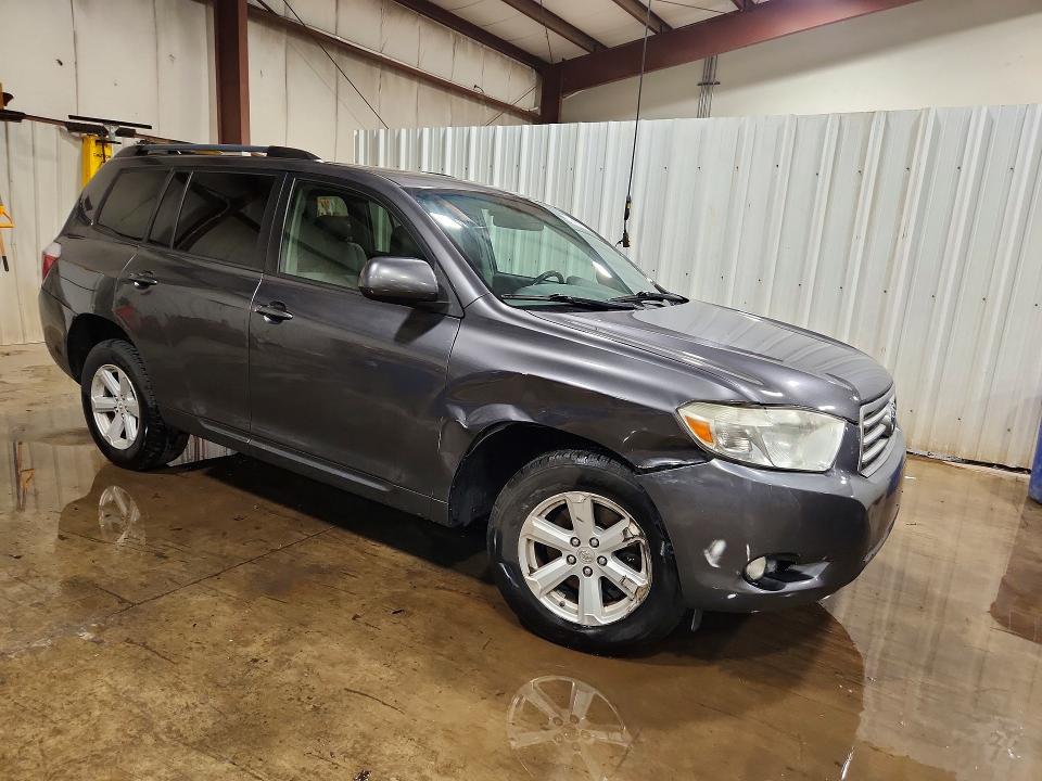 2010 Toyota Highlander VIN 5TDJK3EH7AS031209 COPART salvage auction — FRONT END, Pa - Certificate Of Salvage, sold $400 on 2026-07-24 (photo 4)