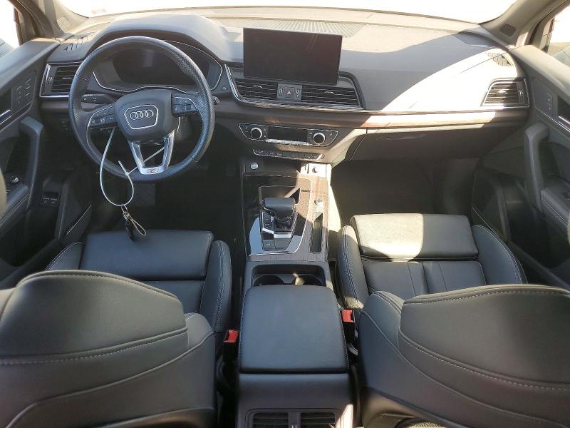 2025 Audi Q5 VIN WA1E2AFY5S2034696 COPART salvage auction — REAR END, Ca - Salvage Certificate, sold $250 on 2026-07-27 (photo 8)