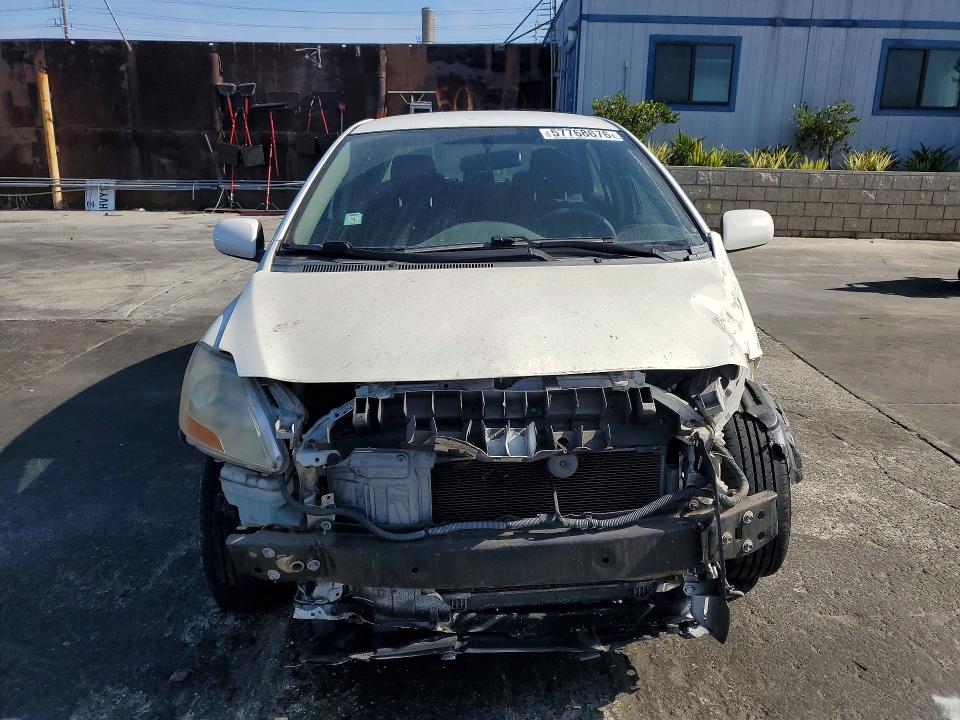 2007 Toyota Yaris VIN JTDBT923471119704 COPART salvage auction — FRONT END, Ca - Salvage Certificate, sold $800 on 2026-07-08 (photo 5)