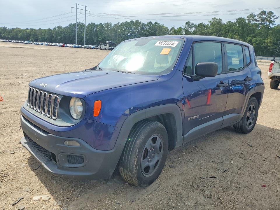 2017 Jeep VIN ZACCJAAB4HPF51327 COPART salvage auction — SIDE, La - Cert Of Title-Salvage, sold $1,400 on 2026-07-02 (photo 1)