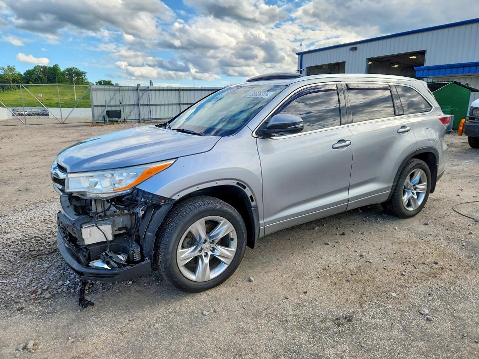 2015 Toyota VIN 5TDDKRFH6FS088975 COPART salvage auction — FRONT END, WI - JUNKED VEHICLE BILL OF SALE, sold $250 on 2026-07-21 (photo 1)