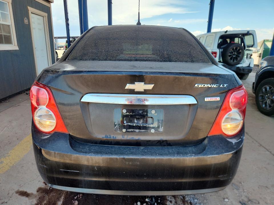 2012 Chevrolet SONIC VIN 1G1JC5SB7C4207501 COPART salvage auction — FRONT END, Az - Certificate Of Title, sold $1,750 on 2026-07-14 (photo 6)