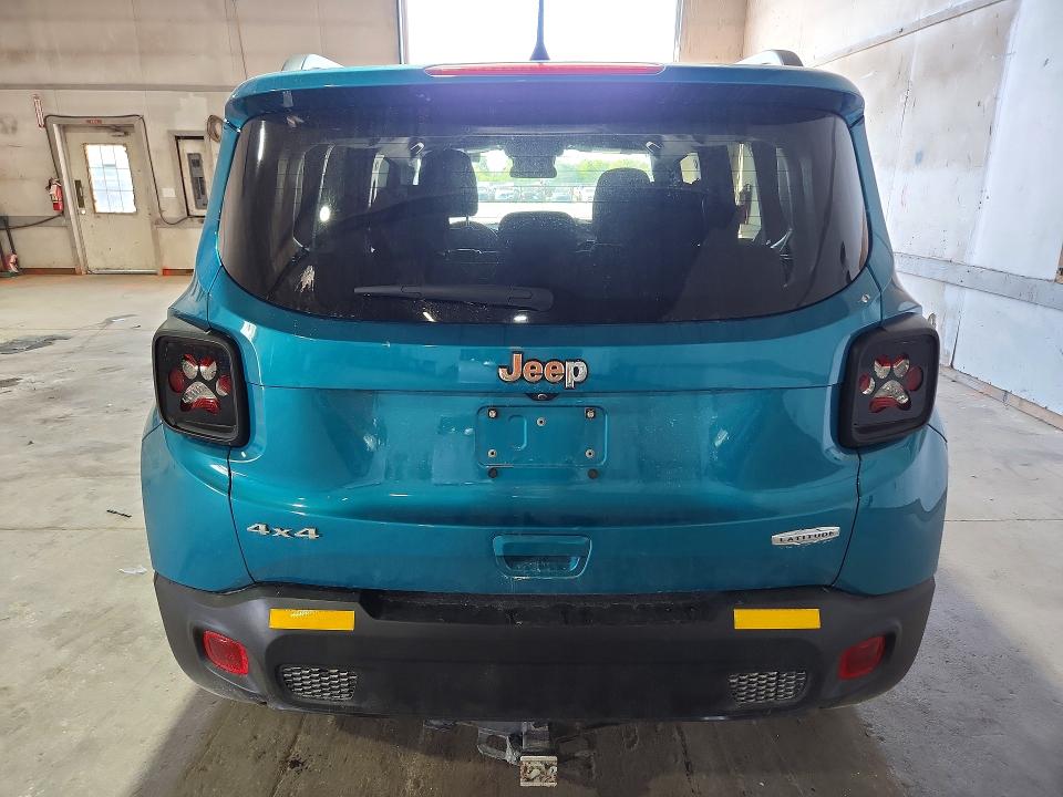 2020 Jeep VIN ZACNJBBB5LPL74368 COPART salvage auction — FRONT END, Mi - Certificate Of Title, sold $2,950 on 2026-07-06 (photo 6)