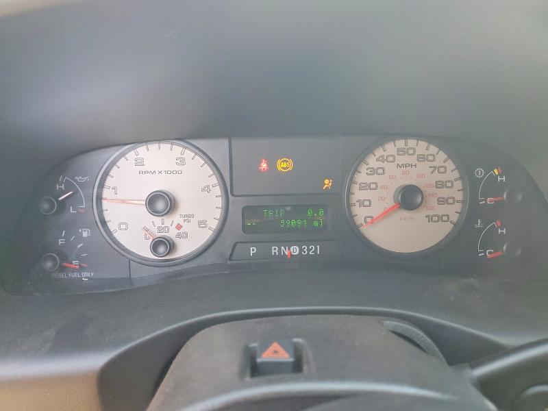 2006 Ford F-350 super duty VIN 1FTWW32P76EC14659 COPART salvage auction — VANDALISM, CA - SALVAGE CERTIFICATE, sold $8,200 on 2026-07-15 (photo 9)
