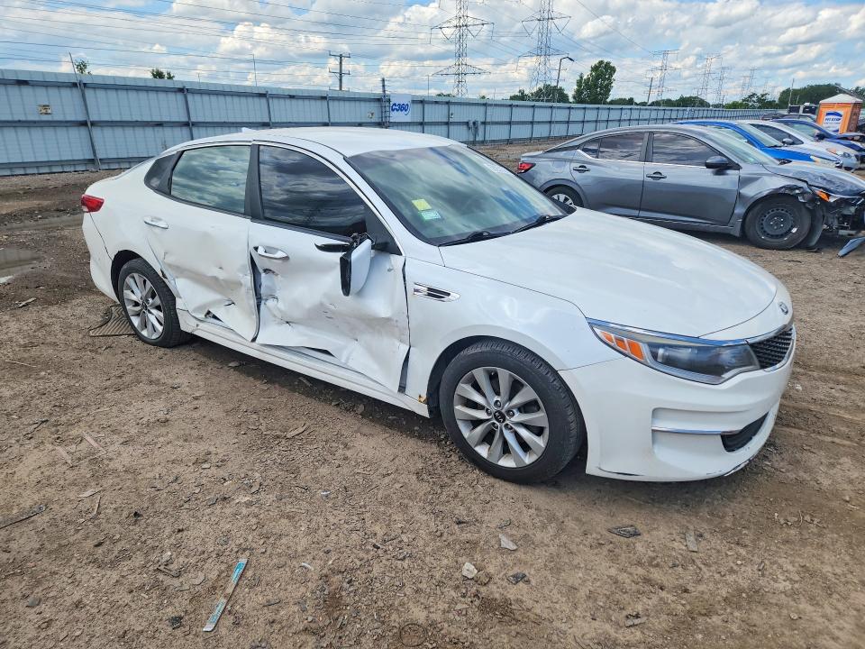 2016 Kia VIN 5XXGT4L32GG019094 COPART salvage auction — SIDE, IL - SALVAGE CERTIFICATE, sold $700 on 2026-07-30 (photo 4)