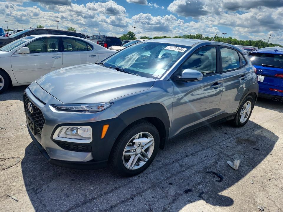 2020 Hyundai Kona VIN KM8K12AA4LU595842 COPART salvage auction — MINOR DENT/SCRATCHES, Il - Certificate Of Title, sold $5,200 on 2026-07-02 (photo 1)