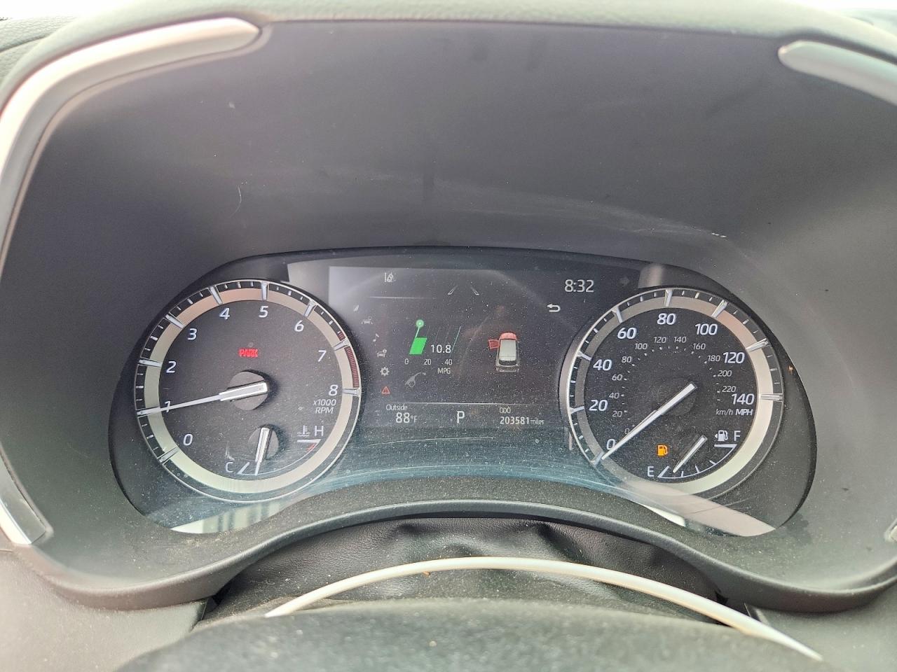 2021 Toyota Highlander VIN 5TDLZRAH1MS065440 COPART salvage auction — Normal Wear, TX - CERTIFICATE OF TITLE (P), sold $21,400 on 2026-07-08 (photo 9)