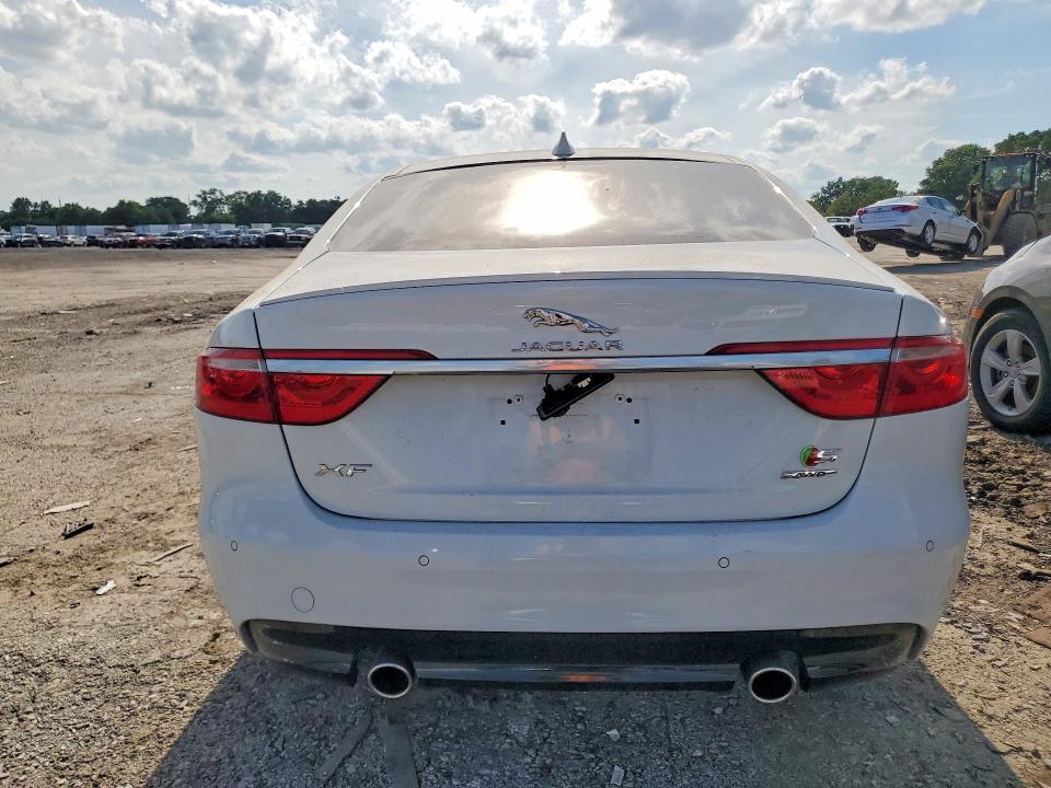 2017 Jaguar Xf VIN SAJBM4BV8HCY38219 COPART salvage auction — FRONT END, Il - Certificate Of Title, sold $1,650 on 2026-07-20 (photo 6)