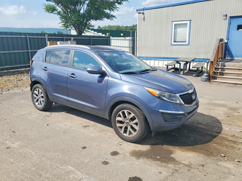 2015 Kia Sportage VIN KNDPBCAC1F7771005 COPART salvage auction — REAR END, Pa - Certificate Of Salvage, sold $2,100 on 2026-07-15 (photo 4)