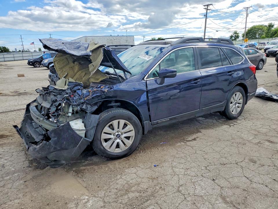 2018 Subaru VIN 4S4BSAHC8J3297974 COPART salvage auction — FRONT END, Il - Salvage Certificate, sold $750 on 2026-07-31 (photo 1)
