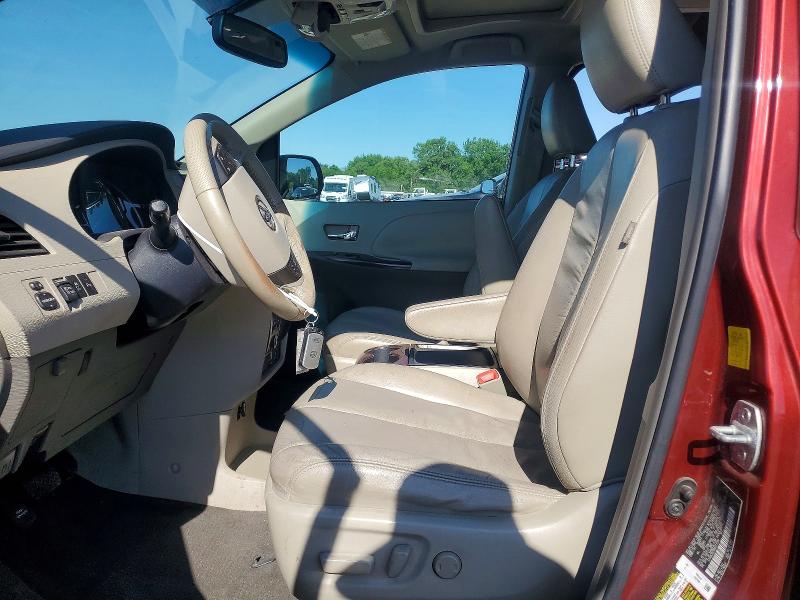 2011 Toyota Sienna VIN 5TDDK3DC9BS013508 COPART salvage auction — FRONT END, Il - Salvage Certificate, sold $2,700 on 2026-07-24 (photo 7)