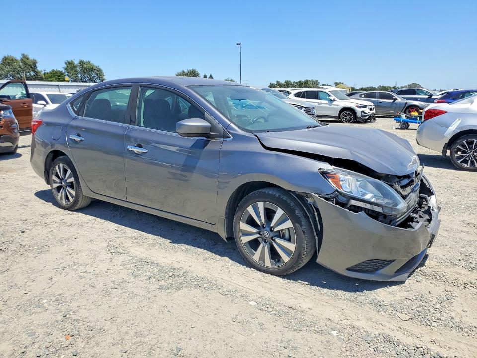 2019 Nissan Sentra VIN 3N1AB7AP4KY431228 COPART salvage auction — FRONT END, Ca - Salvage Certificate, sold $2,250 on 2026-07-09 (photo 4)