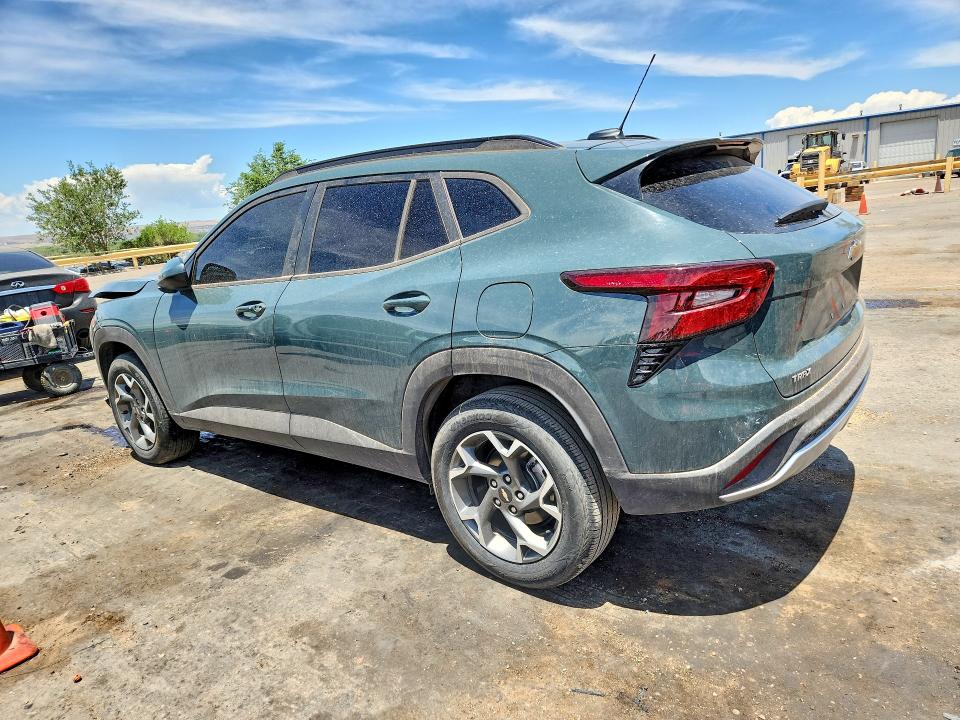 2025 Chevrolet Trax VIN KL77LHEP7SC341193 COPART salvage auction — FRONT END, Nm - Cert Of Title-Salvage, sold $200 on 2026-07-30 (photo 2)