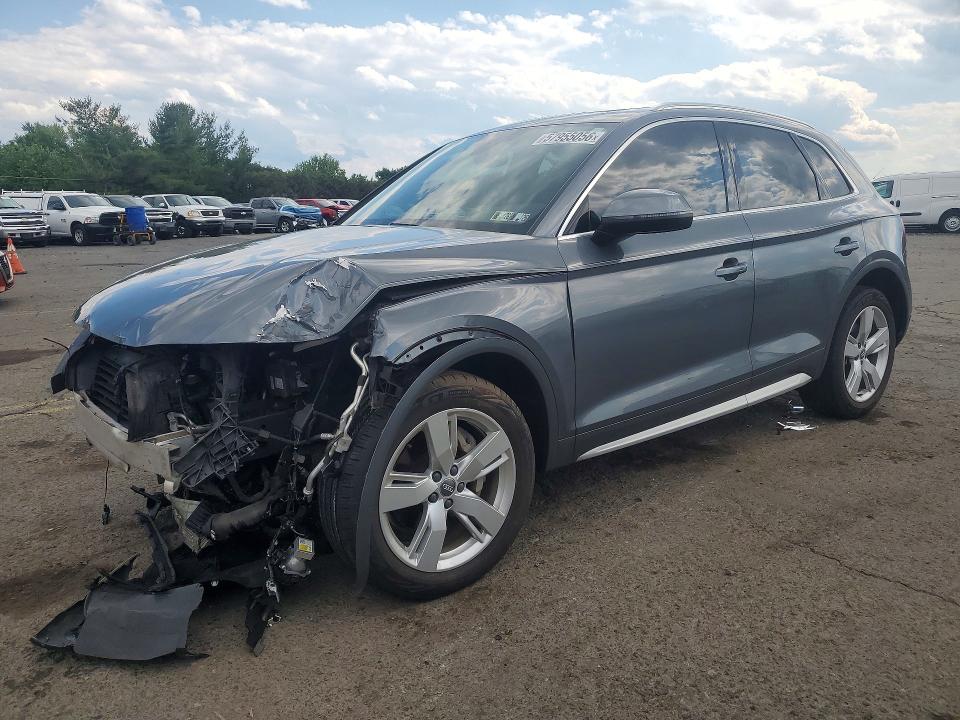 2019 Audi VIN WA1ANAFYXK2049507 COPART salvage auction — FRONT END, Pa - Certificate Of Salvage, sold $5,400 on 2026-07-02 (photo 1)