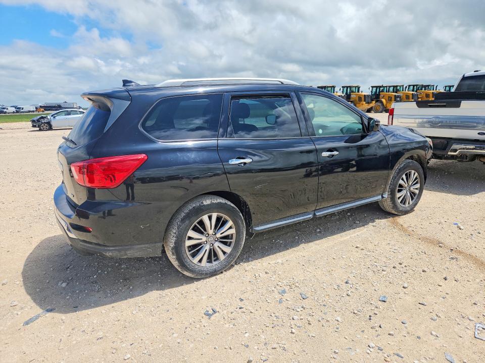 2019 Nissan Pathfinder VIN 5N1DR2MN9KC593007 COPART salvage auction — FRONT END, TX - SALVAGE VEHICLE TITLE, sold $2,600 on 2026-07-02 (photo 3)