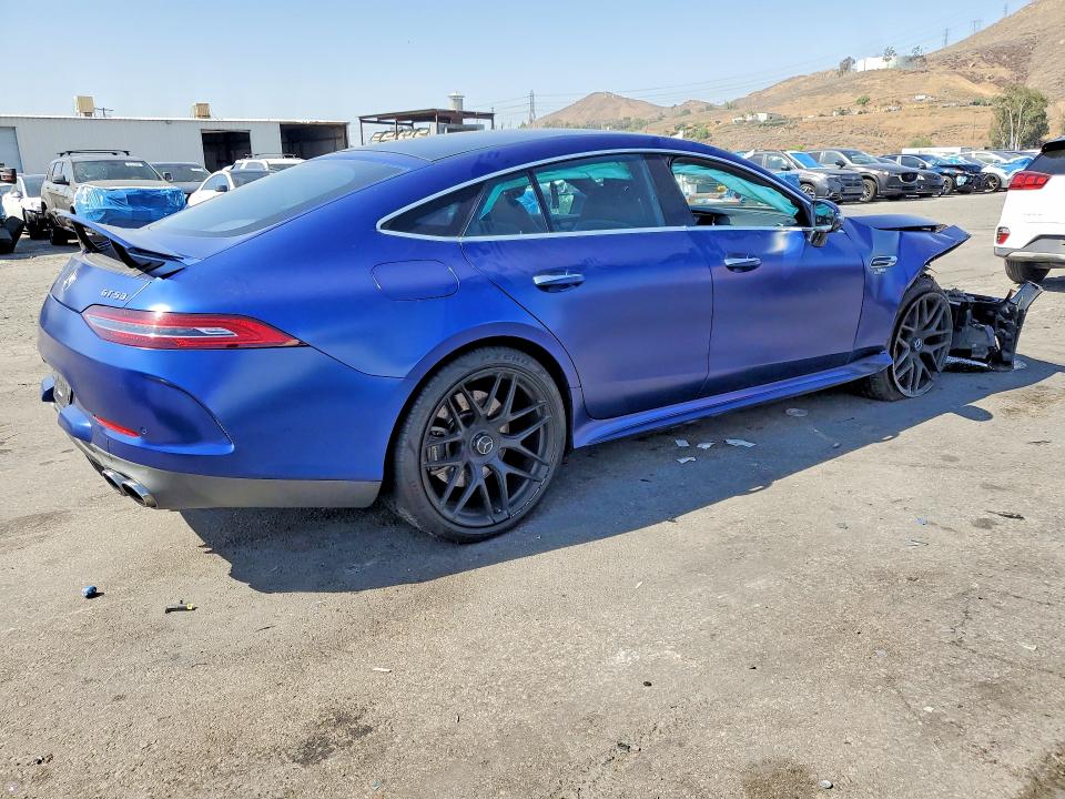 2020 Mercedes-benz AMG GT VIN WDD7X6BB4LA014015 COPART salvage auction — FRONT END, Ca - Salvage Certificate, sold $22,900 on 2026-08-06 (photo 3)