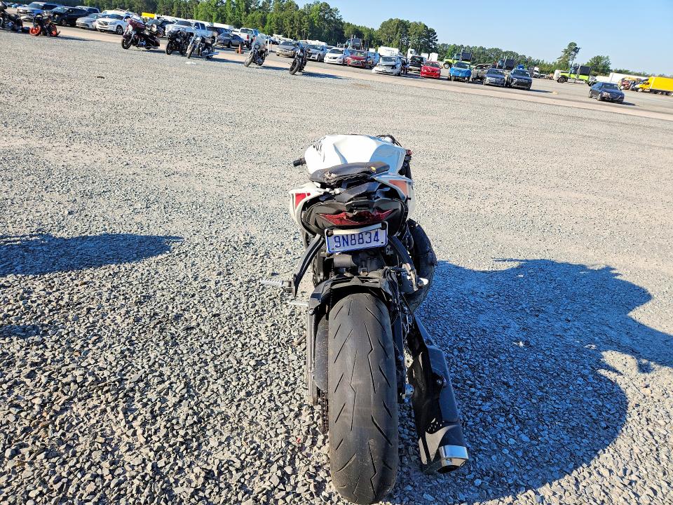 2025 Kawasaki Zx VIN JKBZXJK17SA011434 COPART salvage auction — FRONT END, Nc - Salvage Certificate Of Title, sold $30 on 2026-07-30 (photo 4)