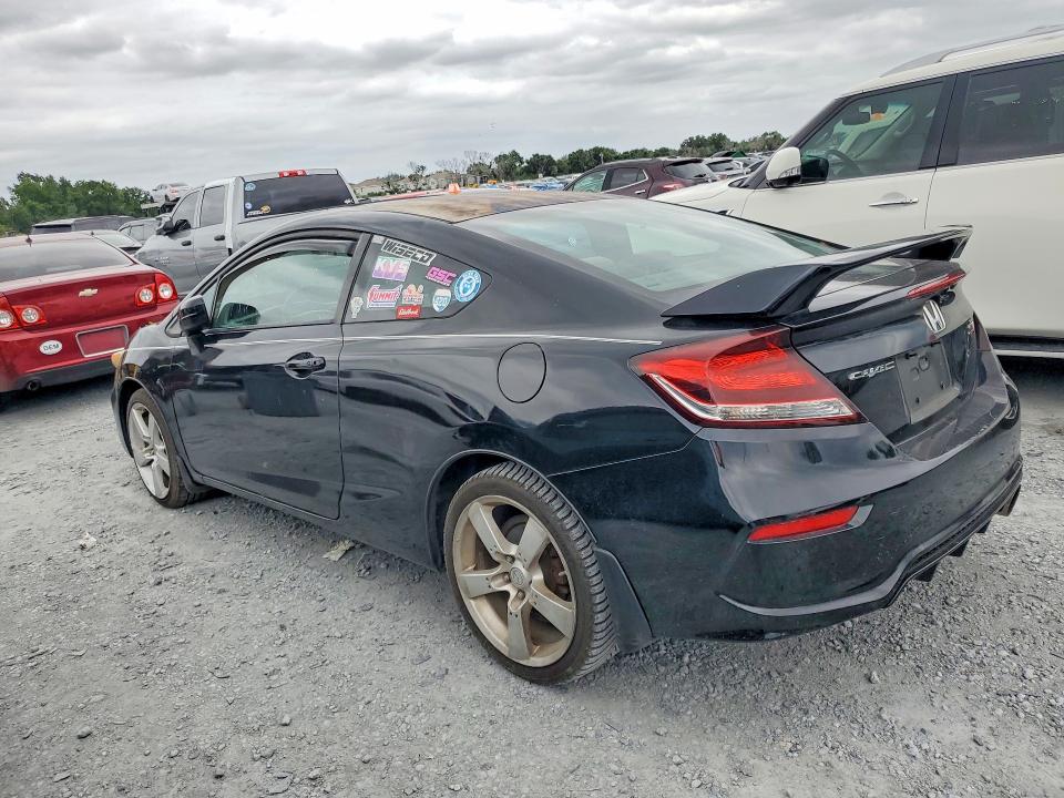 2015 Honda Civic VIN 2HGFG4A54FH703498 COPART salvage auction — MINOR DENT/SCRATCHES, Fl - Certificate Of Title, sold $4,750 on 2026-07-09 (photo 2)