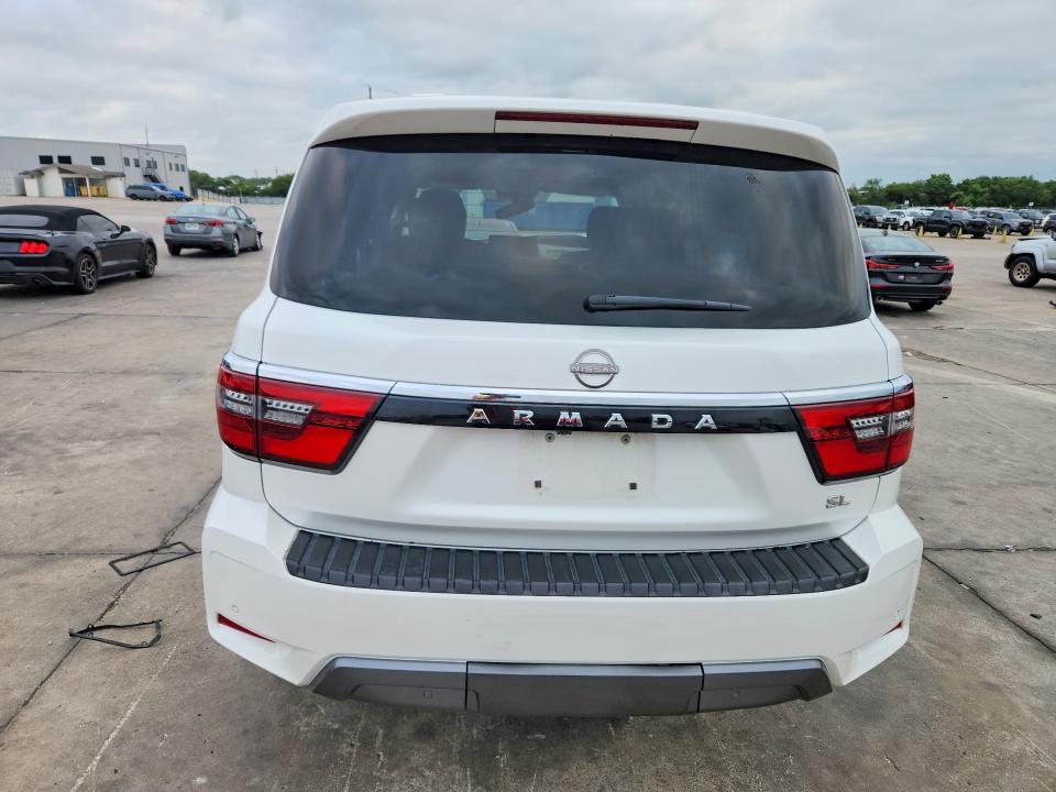 2022 Nissan VIN JN8AY2BC6N9160147 COPART salvage auction — FRONT END, Tx - Salvage Vehicle Title, sold $6,700 on 2026-07-23 (photo 6)
