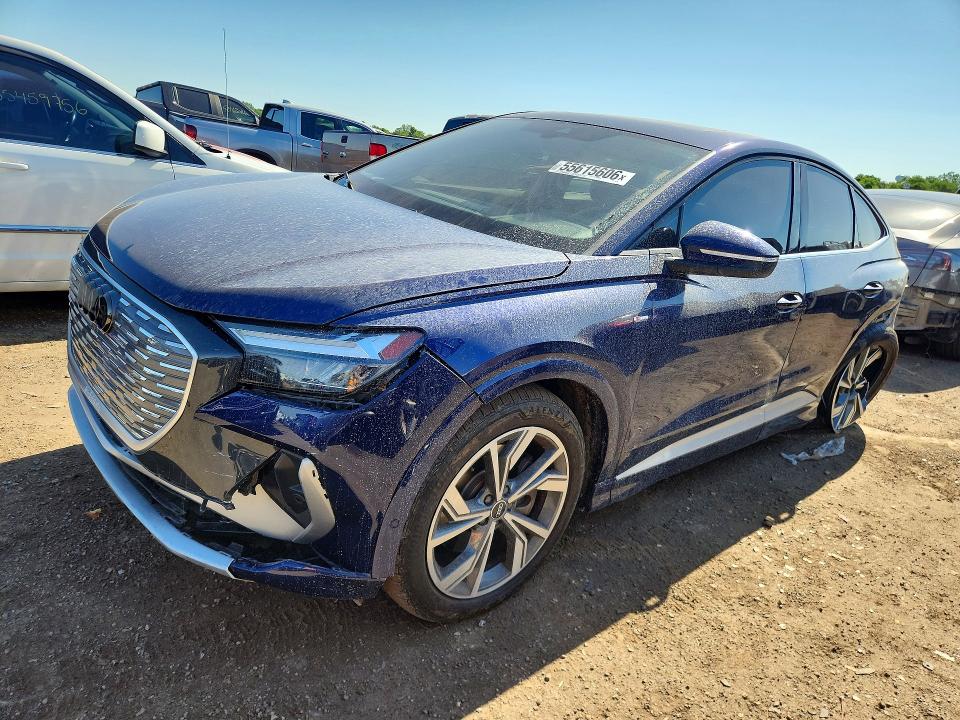 2023 Audi Q4 e-tron VIN WA132BFZ7PP020766 COPART salvage auction — FRONT END, Il - Salvage Certificate, sold $6,200 on 2026-07-28 (photo 1)