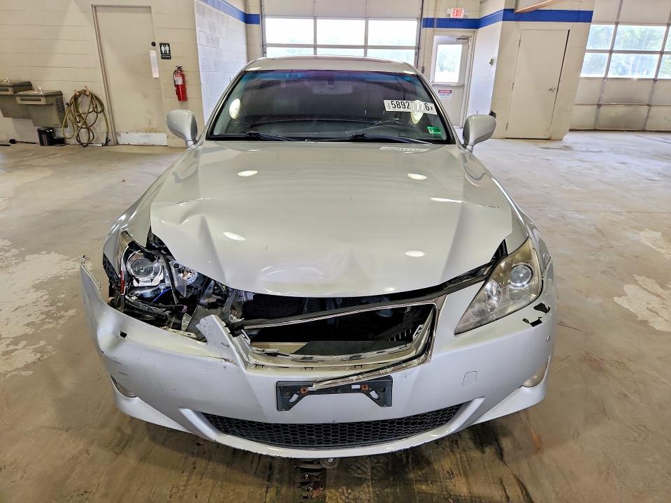 2007 Lexus Is 350 VIN JTHBE262675014043 COPART salvage auction — FRONT END, Va - Certificate Of Title, sold $525 on 2026-07-10 (photo 5)