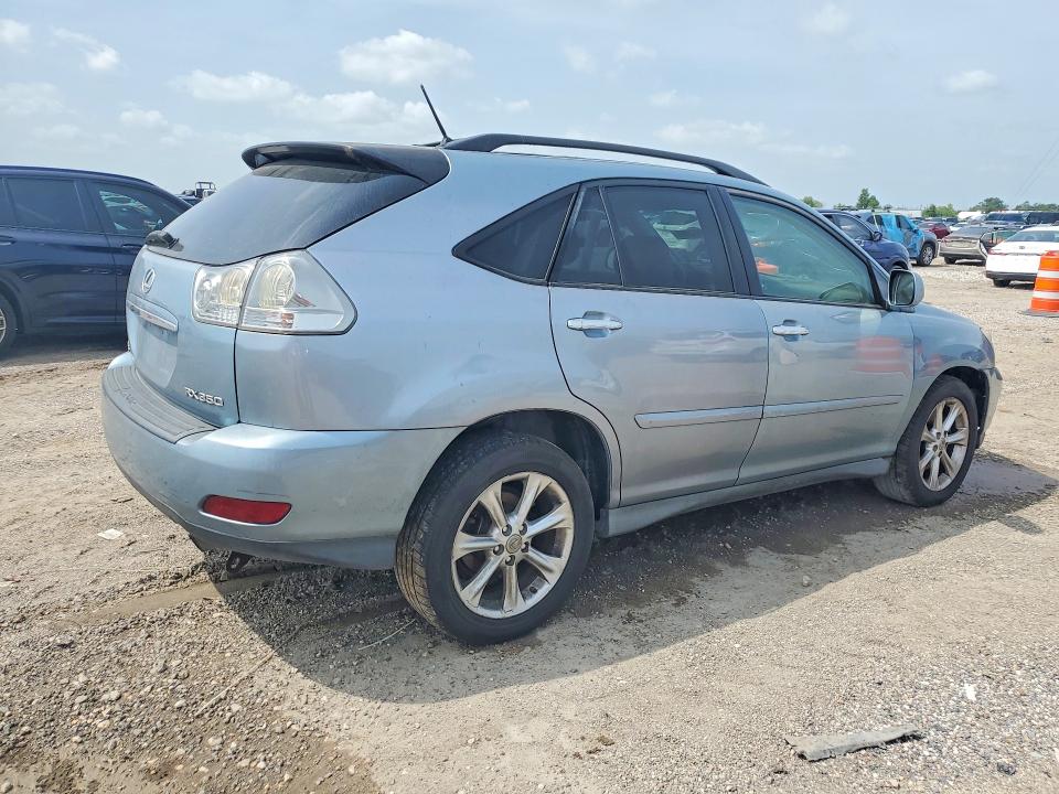 2009 Lexus Rx 350 VIN 2T2HK31U49C106918 COPART salvage auction — MECHANICAL, Tx - Certificate Of Title, sold $1,300 on 2026-07-02 (photo 3)