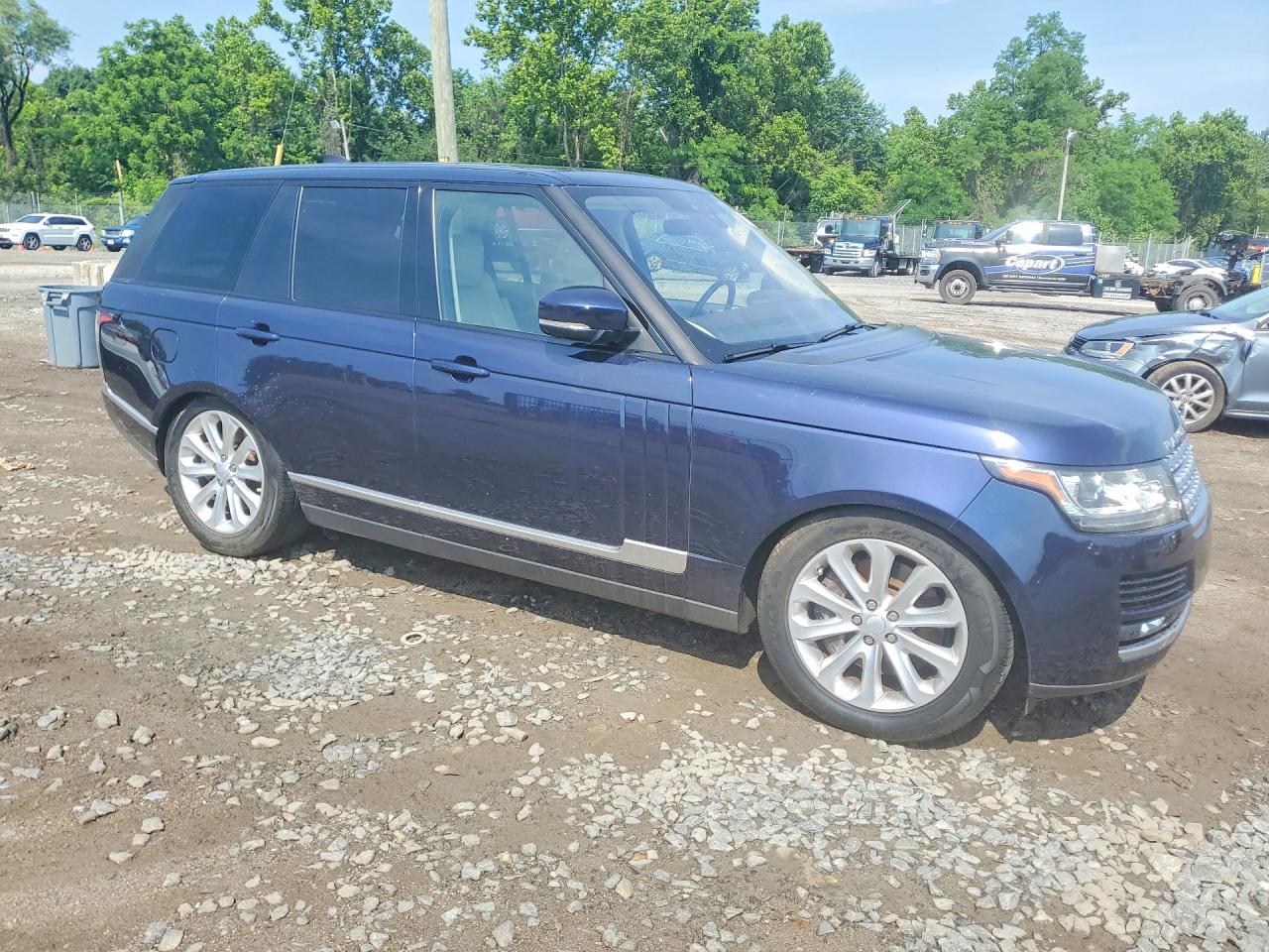 2017 Land Rover Range Rover VIN SALGS2FV8HA376435 COPART salvage auction — Minor Dent/Scratches, MD - CERTIFICATE OF TITLE, sold $3,650 on 2026-07-03 (photo 4)